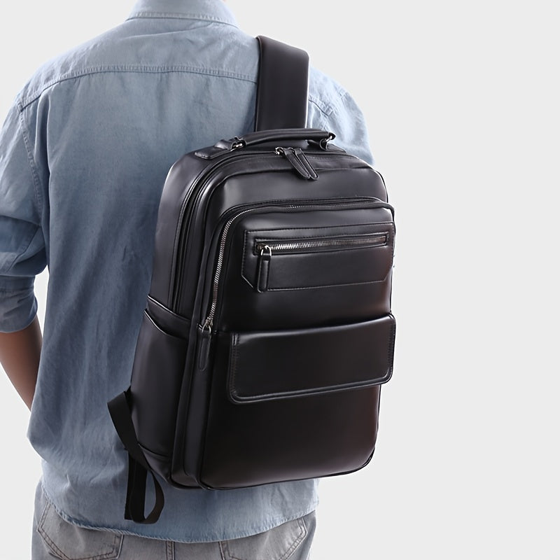 Heren Laptop Rugzak - Waterdichte Rugtas met Laptopvak 5