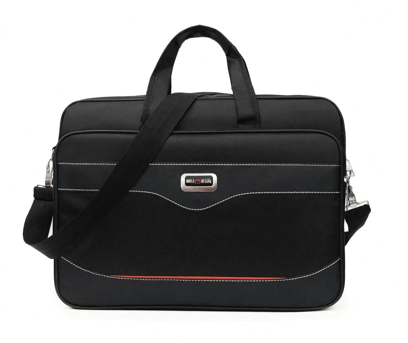 Leren Laptoptas Heren - Waterdichte Vintage Schoolrugtas 2