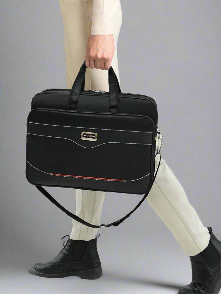 Leren Laptoptas Heren - Waterdichte Vintage Schoolrugtas 5