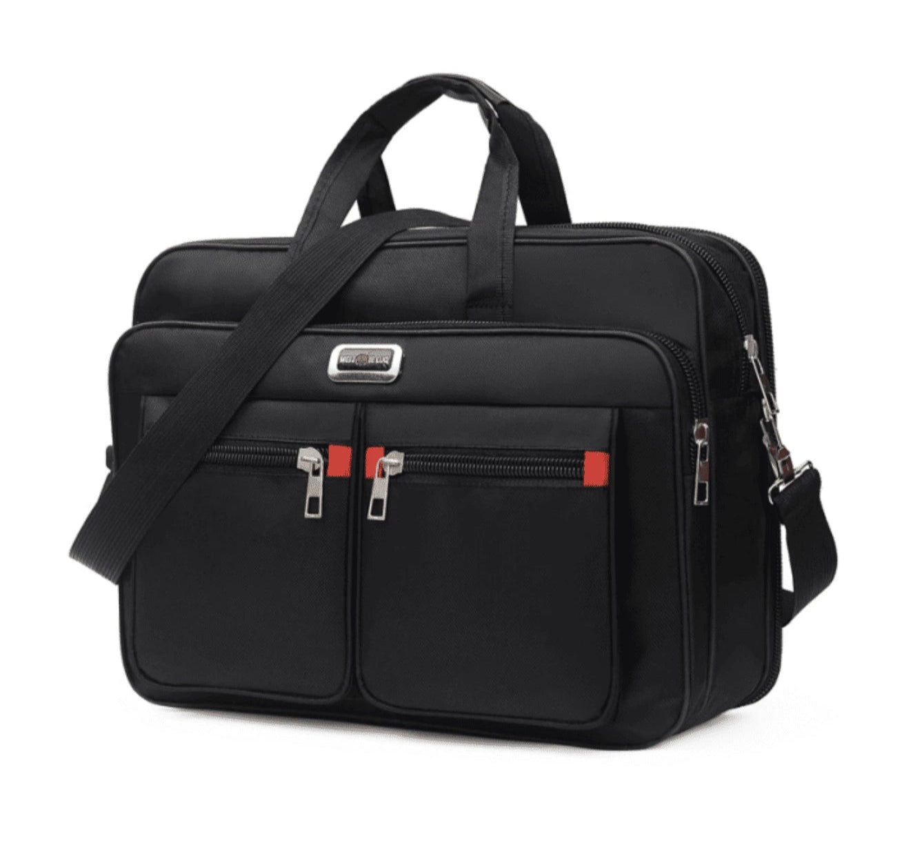 Leren Laptoptas Heren - Waterdichte Vintage Schooltas voor Reis 3