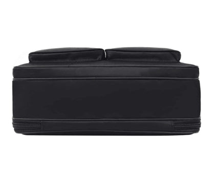 Leren Laptoptas Heren - Waterdichte Vintage Schooltas voor Reis 5