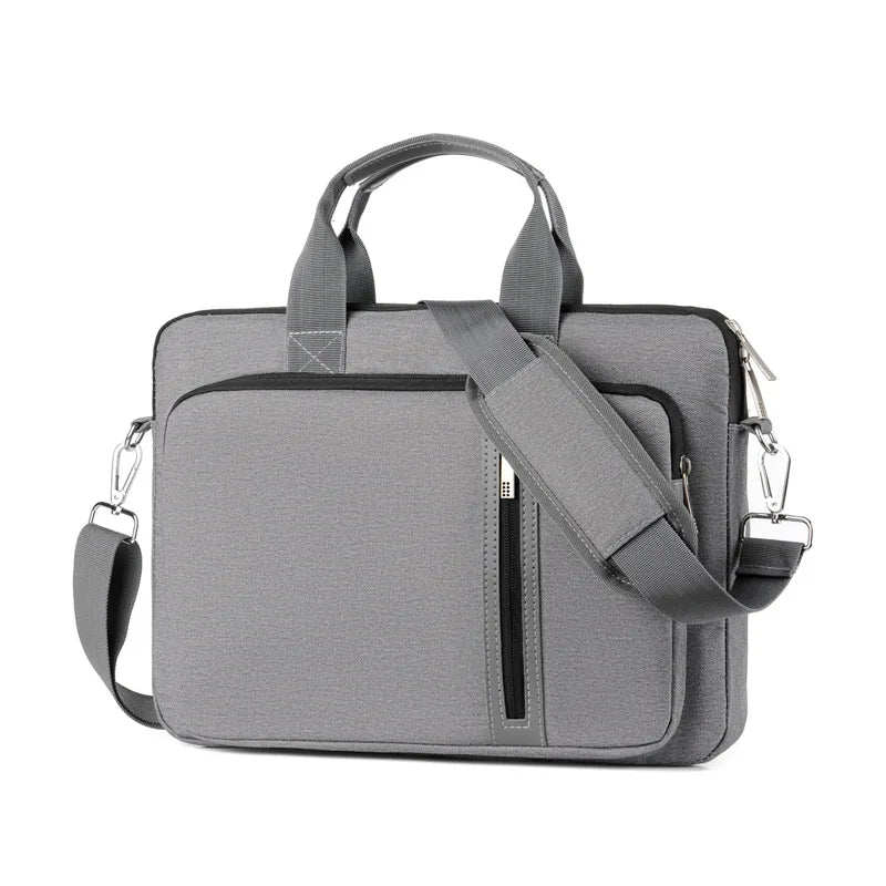 Leren Laptoptas Heren - Waterdichte Vintage Tas voor 17 Inch Laptop 1