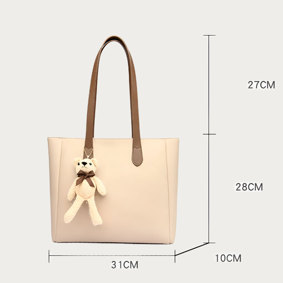 Luxe Leren Handtas Dames - Stijlvolle Crossbody Met Ruimte 4