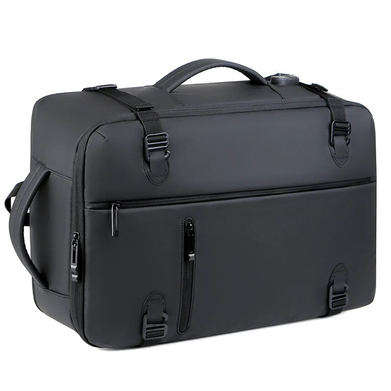 Waterdichte Heren Rugzak - Comfortabele Laptop Schooltas met Grote Capaciteit 5