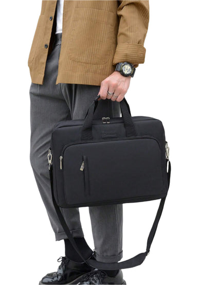Waterdichte Laptoptas Heren - Vintage Schooltas voor Reizen 7